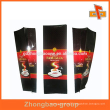 250g,500g,1kg plastic coffee bean packaging bags with side gusset